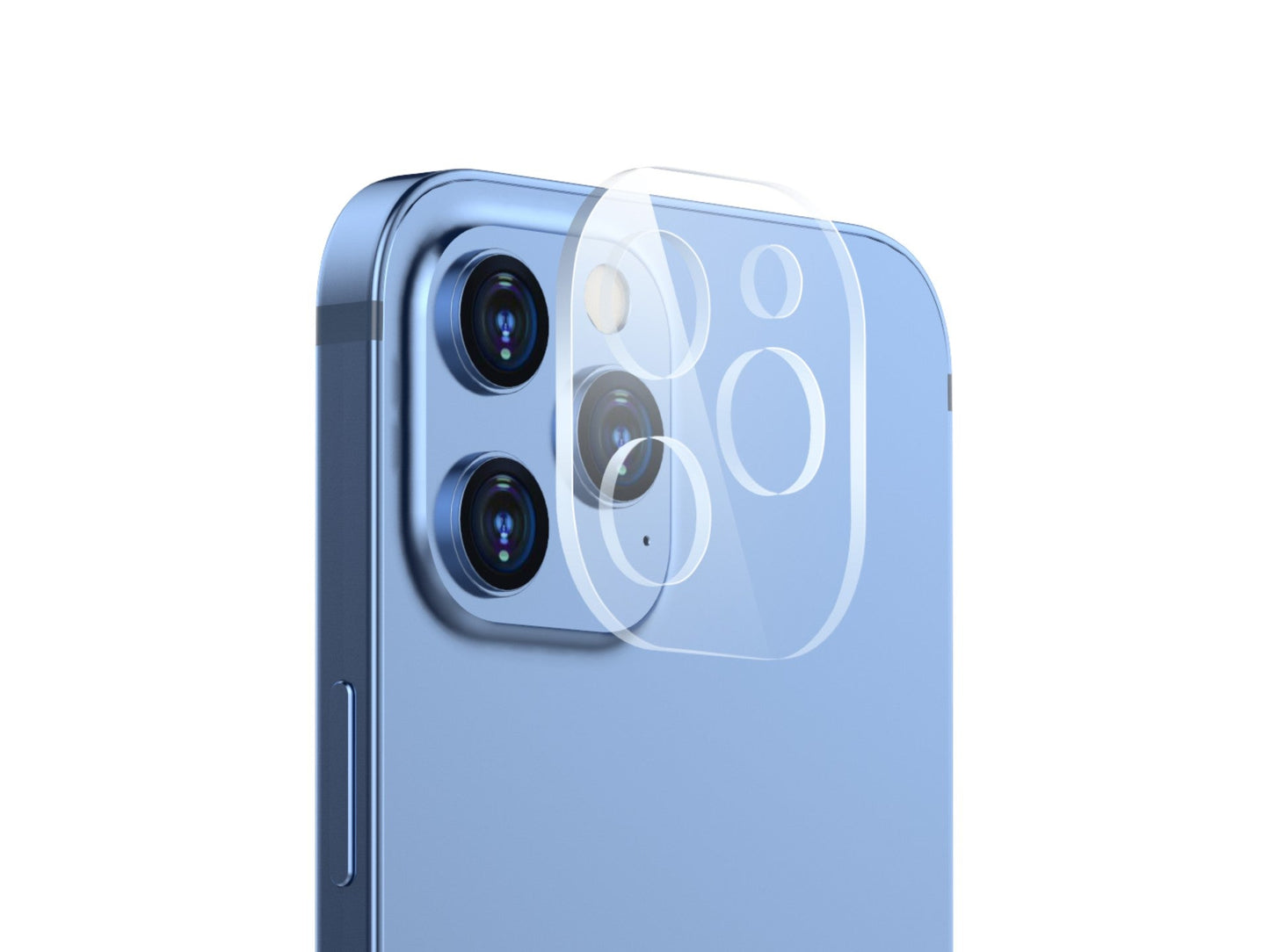 Techancy Protetor de Lente para iPhone 15 PRO MAX, TO6604, 9H Anti-riscos, Anti-digital, Ultrafino e HD, Fácil de Instalar