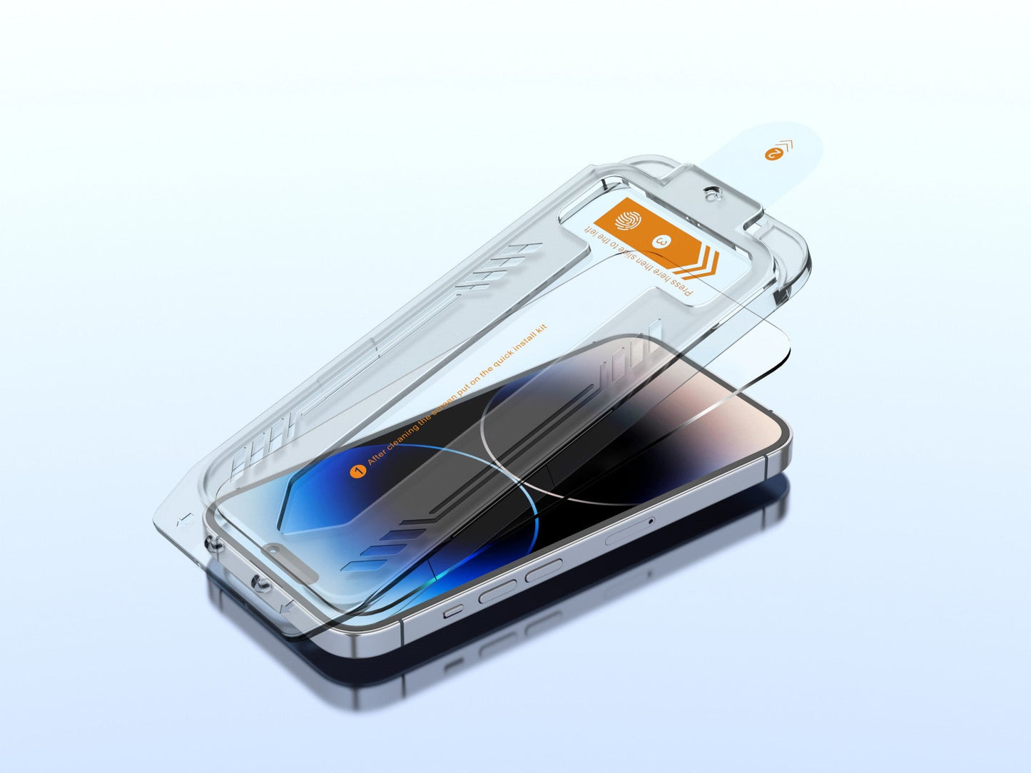 Techancy Protetor De Ecrã De Vidro Temperado KS2202, Compatível Com O Iphone 16 Plus, Fornecido Com Caixa De Instalação Rápida