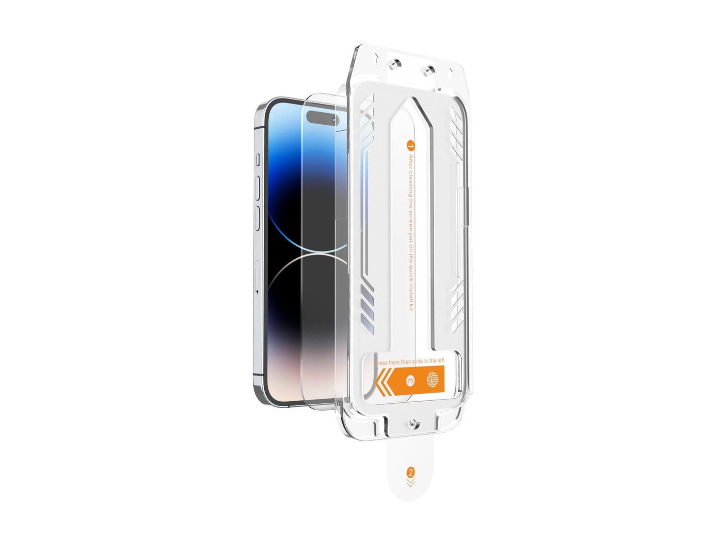 Techancy Protetor De Ecrã De Vidro Temperado KS2202, Compatível Com O Iphone 16 Plus, Fornecido Com Caixa De Instalação Rápida