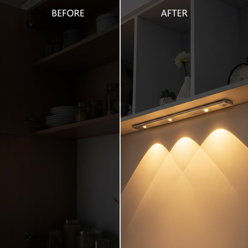 Luz LED com Sensor de Movimento